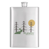 Flasque sentier du parc national Fundy (devant)