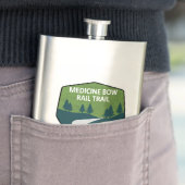 Flasque Sentier ferroviaire de Medicine Bow (En situation)