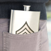 Flasque Sergent d'armée (En situation)