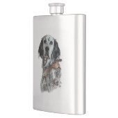 Flasque Setter anglais (Gauche)