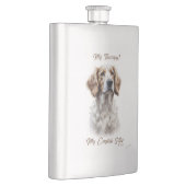 Flasque Setter anglais (Droite)