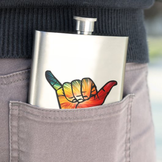 Flasque Shaka Rainbow (En situation)