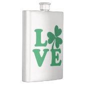 Flasque Shamrock d'amour (Droite)