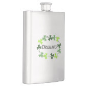 Flasque Shamrock tambour Oval (Droite)