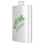 Flasque Shamrocks de batteur décrit vert (Gauche)