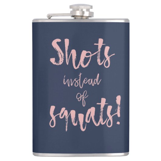 Flasque Shots Au Lieu De Squats (Devant)