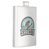 Flasque Shred University Skiing (Droite)