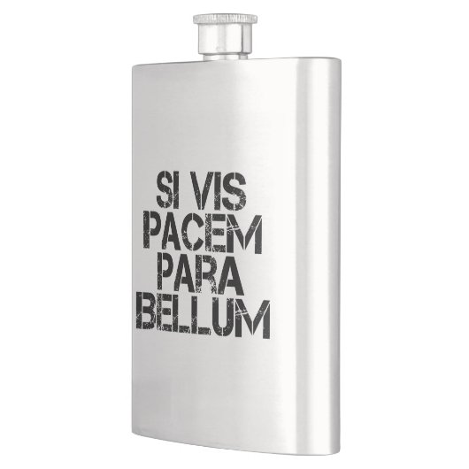 Flasque Si Vis Pacem Para Bellum (Gauche)