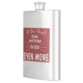 Flasque Si vous ne risquez rien, vous risquez encore plus (Gauche)