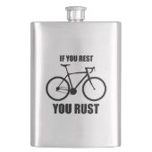 Flasque Si Vous Vous Reposez, Vous Roulez À Vélo (devant)