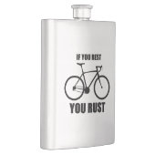 Flasque Si Vous Vous Reposez, Vous Roulez À Vélo (Droite)