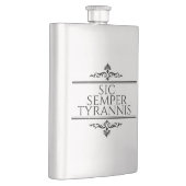 Flasque Sic Semper Tyrannis (Droite)