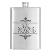 Flasque Sic Semper Tyrannis (devant)