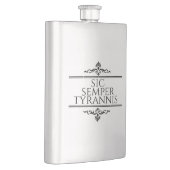 Flasque Sic Semper Tyrannis (Droite)