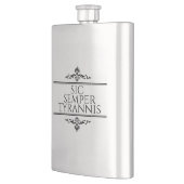 Flasque Sic Semper Tyrannis (Gauche)