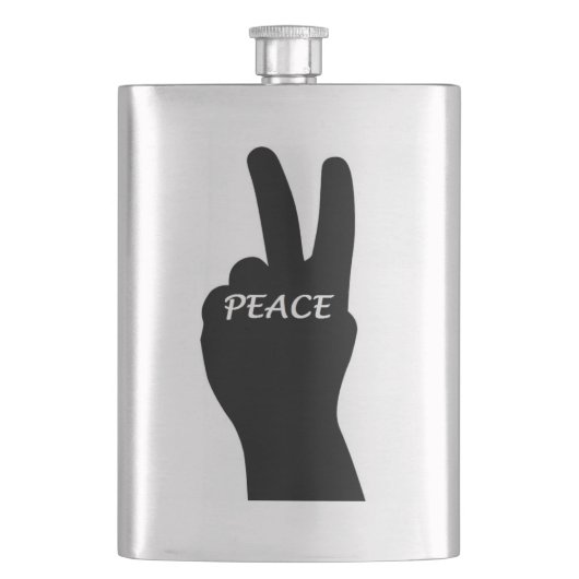 FLASQUE SIGNE DE PAIX (devant)