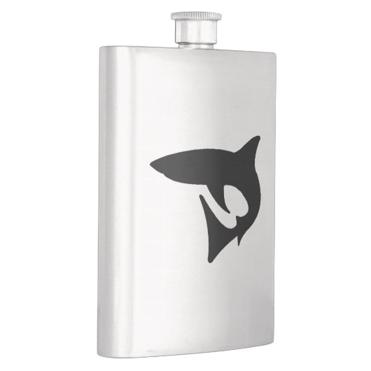 Flasque Silhouette de requin (Droite)