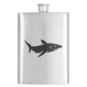 Flasque Silhouette de requin