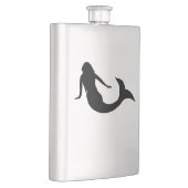 Flasque Silhouette de sirène (Droite)