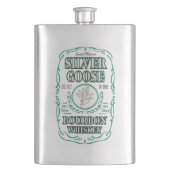 Flasque Silver Goose Bourbon Whiskey (devant)