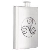 Flasque Silver Triskelion (Droite)
