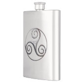 Flasque Silver Triskelion (Gauche)