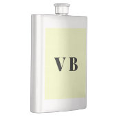 Flasque simple couleur pastel personnalisée minimale solid (Droite)
