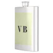 Flasque simple couleur pastel personnalisée minimale solid (Gauche)
