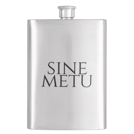 Flasque Sine Metu - Sans Peur (devant)
