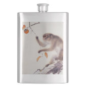 Flasque Singe dans un arbre de kaki (devant)