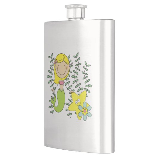 Flasque Sirène blonde (Gauche)