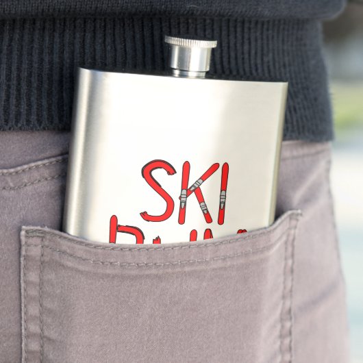 Flasque Ski de fond (En situation)