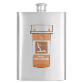 Flasque Ski D'Eau Est Ma Drogue (devant)