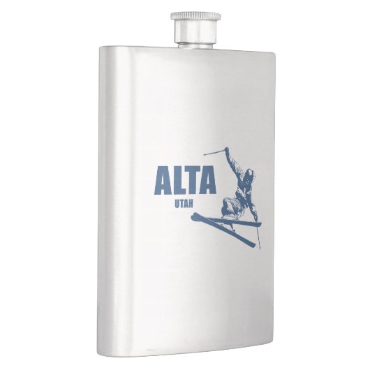 Flasque Skier Alta Utah (Droite)