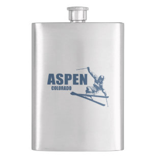 Flasque Skier d'Aspen Colorado