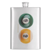 Flasque SlipperyJoe's 69 table de billard dur deux billiar (devant)