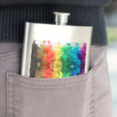 Flasque SlipperyJoe's Dancing Pride Shadows cadeaux gay ar (En situation)