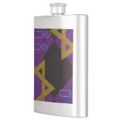 Flasque SlipperyJoe's Happy Hanoukka Star de David menorah (Gauche)