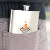 Flasque Sloth Be A Unicorn Safety Cone (En situation)