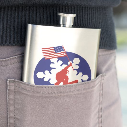 Flasque Snowboard Alta (En situation)