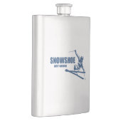 Flasque Snowshoe Mountain West Virginia Skier (Droite)
