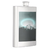 Flasque Snowy mountain mysterious blue neon light (Droite)