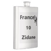 Flasque Soccer France, personnalisable (Droite)