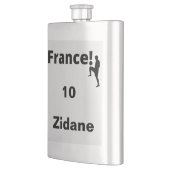 Flasque Soccer France, personnalisable (Gauche)