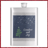 Flasque Soirée bleu joyeux