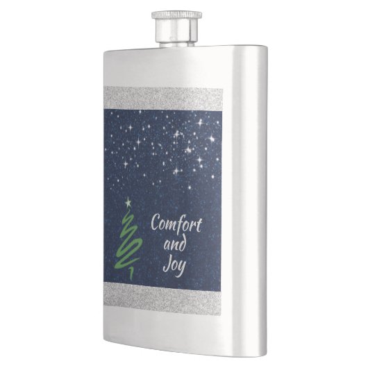 Flasque Soirée bleu joyeux (Gauche)