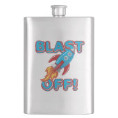 Flasque Soufflez le bateau de Rocket (devant)