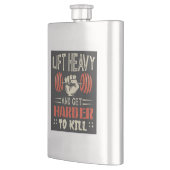 Flasque Soulevez Lourd Et Obtenez Plus Difficile De Tuer (Gauche)