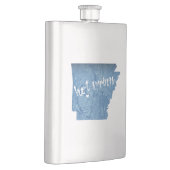 Flasque Sources chaudes Arkansas Grain de bois (Droite)