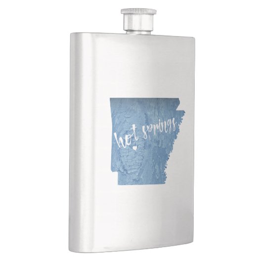 Flasque Sources chaudes Arkansas Grain de bois (Droite)